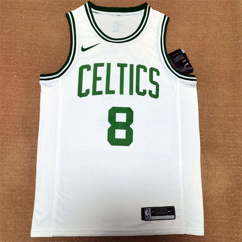 Men Boston Celtics #8 Danilo Gallinari White Nike 2025 NBA Jersey